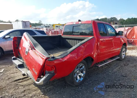 2021 Ram 1500 Big Horn 4X4 6'4 Box from USA, damaged, VIN 1C6SRFBT1MN573630